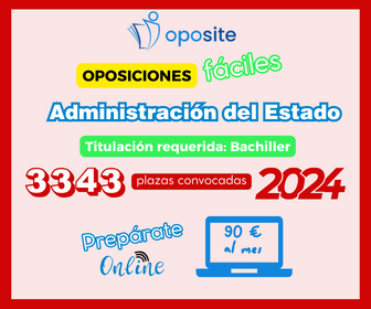 Oposiciones fciles con Alta Probabilidad de xito en Espaa