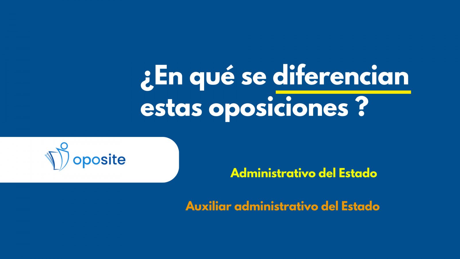 Diferencia entre ser administrativo del estado o auxiliar administrativo